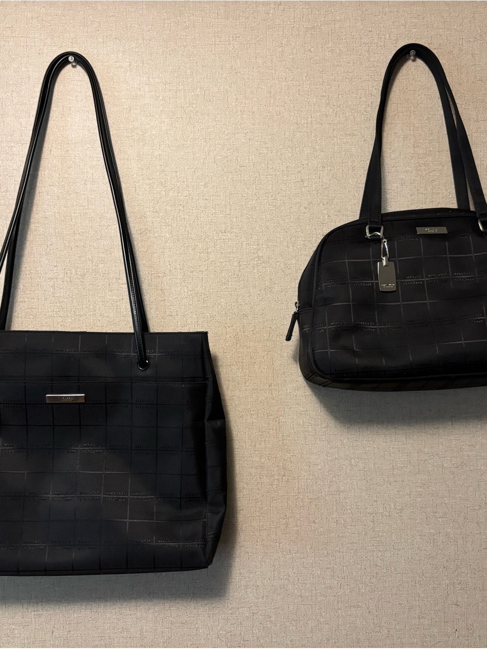 Nine West Black Tote and Satchel Set